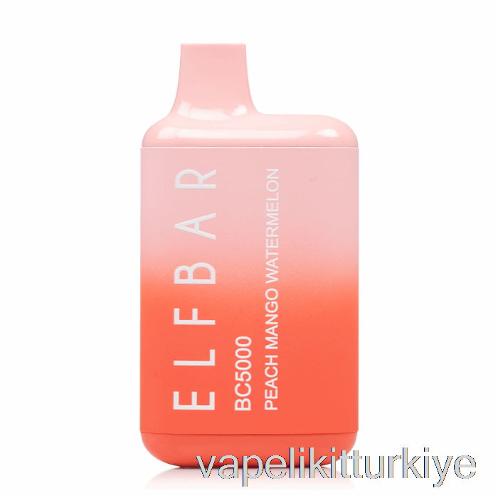 Vape Türkiye Bc5000 %0 Sıfır Nikotin Tek Kullanımlık şeftali Mango Karpuz